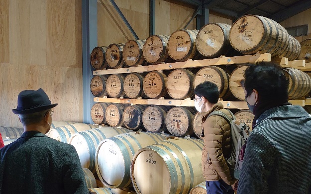 厚岸蒸溜所見学ツアー